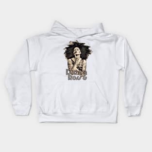 Diana Ross - Vintage Fade Kids Hoodie